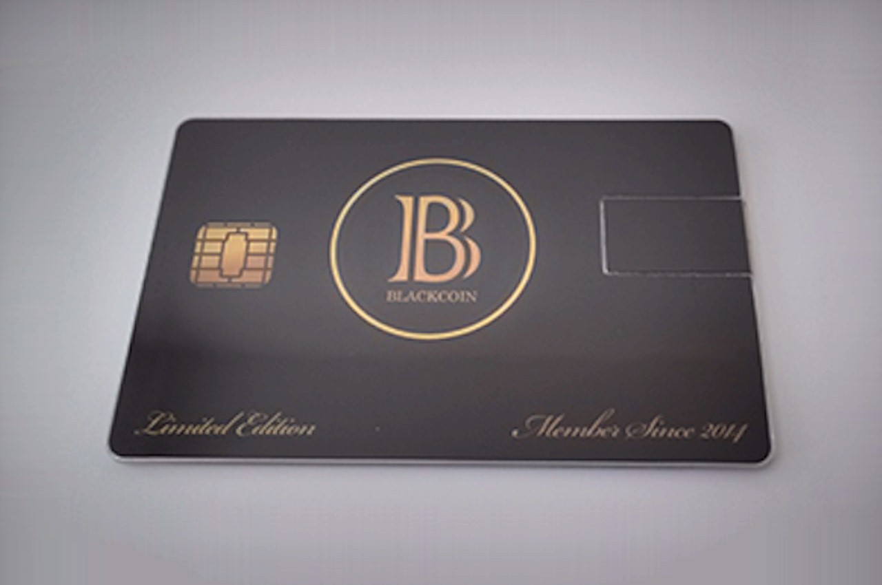 black card for cryptocurrency