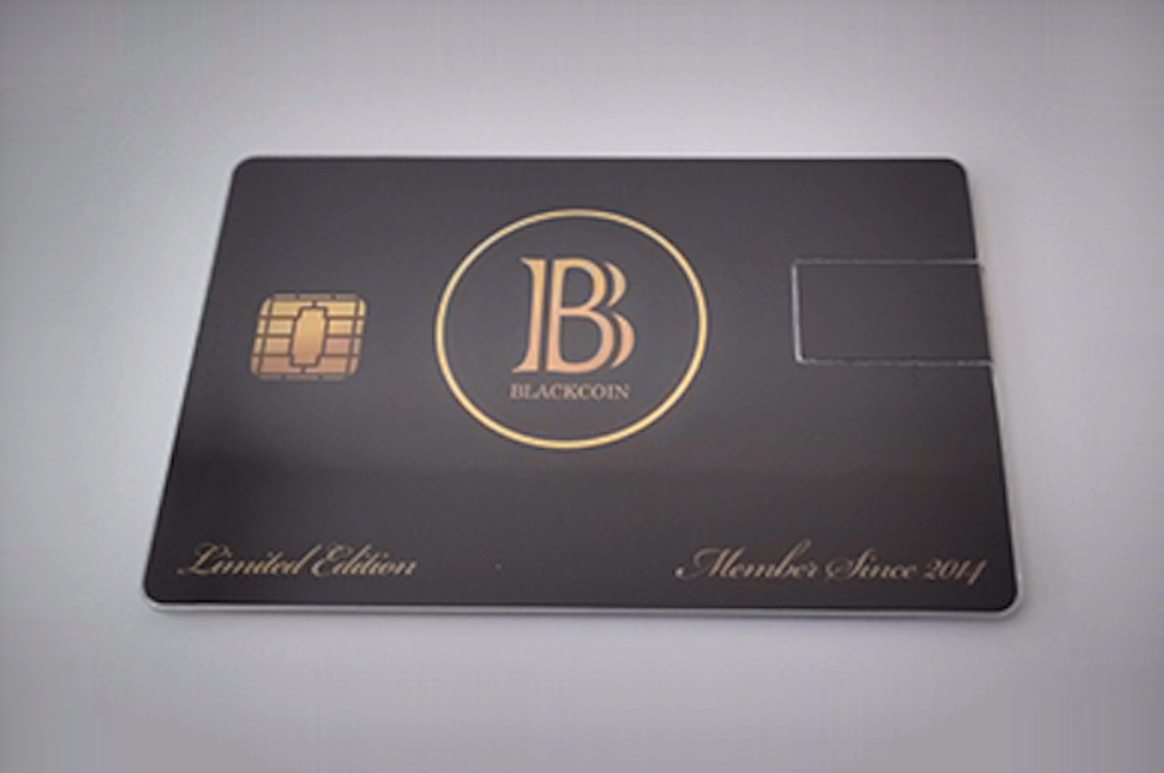 crypto card black