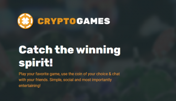 CryptoGames – Sublime Crypto Casino with stellar old school games and extravagant services