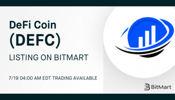 DeFi Coin (DEFC): Live Trading on BitMart is Coming on July 19th!