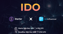 GOinfluencer announces their 3rd IDO with Starter