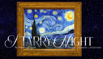 Exclusive “The Starry Night Licensed NFTs” To Release In 3D and Augmented Reality on ElmonX