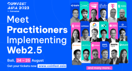 Coinfest Asia Uses Web2.5 Theme and Will Feature Over 100 Speakers