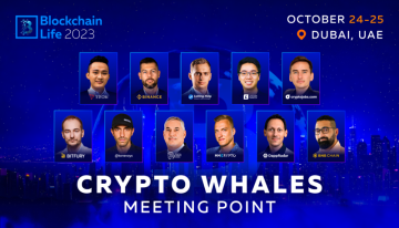 Crypto Whales are to meet at Blockchain Life 2023 in Dubai