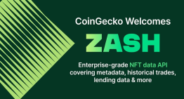 CoinGecko Expands Cryptocurrency Offering with Zash Acquisition; Zash’s technology brings non-fungible token data to cryptocurrency data users