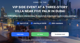 ArbitrageScanner – Exclusive Side Event in Dubai. Best Cryptocurrency Trading Tools – How to make money on the crypto bull market?